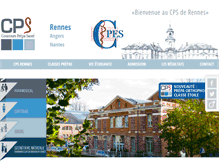 Tablet Screenshot of cps-ecoles-rennes.com